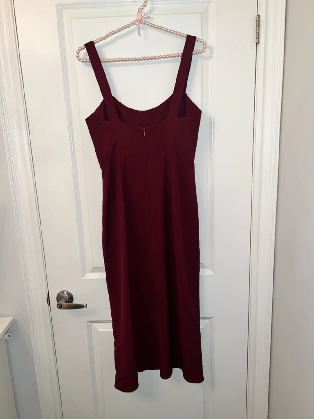 Park & Fifth Burgundy Midi Dress - Picture 4 of 4